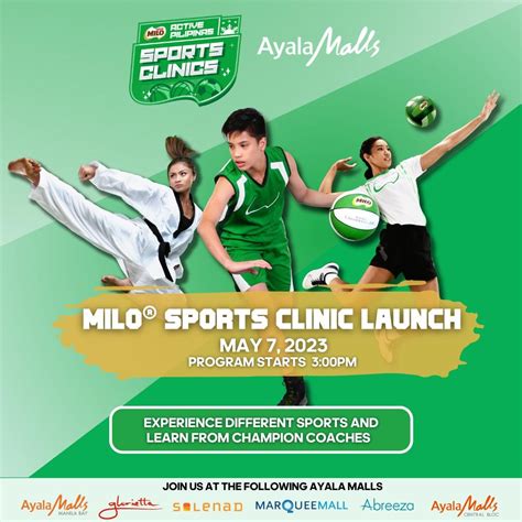 milo sports clinic|MILO® Sports Clinic .